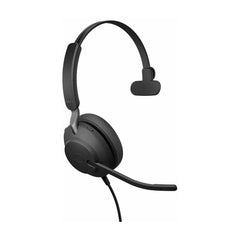 Jabra Evolve2 40 SE USB-C UC Mono Wired Headset – Black