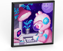 Divoom Pixoo64 64x64 Pixel Art LED Social Display - Black