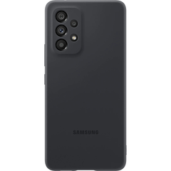 Samsung Silicon Cover For Galaxy A53 5G - Black