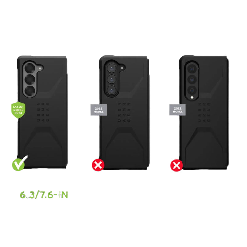 UAG Civilian Case For Samsung Galaxy Z Fold 6 (2024) - Olive Drab