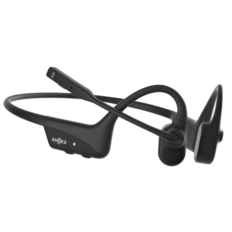 Shokz OpenComm 2 Stereo Bone Conduction Bluetooth Headset - Black