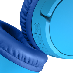 Belkin SoundForm Mini Wireless On-Ear Headphones for Kids - Blue