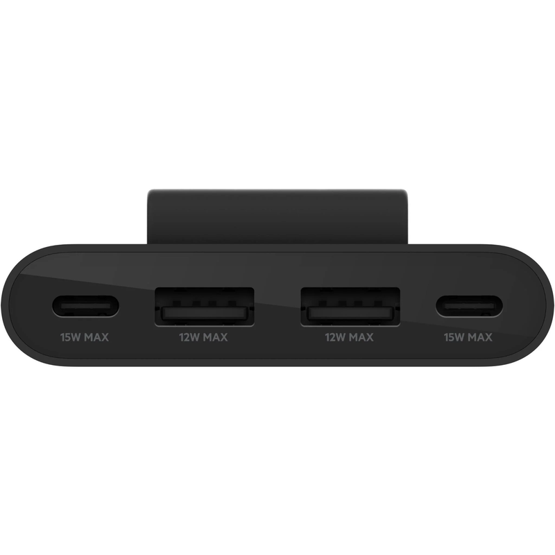 Belkin BoostUp Charge 4 Port USB Power Extender - Black