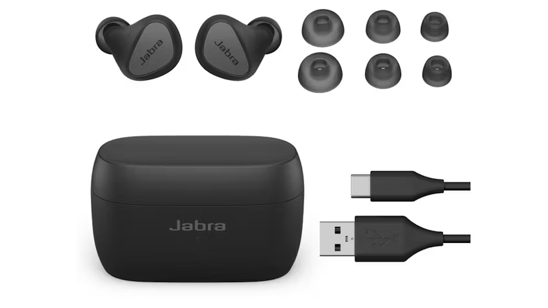 Jabra Elite 5 Hybrid ANC True Wireless Earbuds - Titanium Black