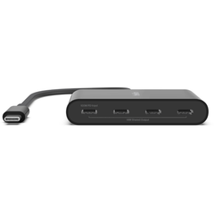 Belkin 4-Port USB-C Mini Hub - Black