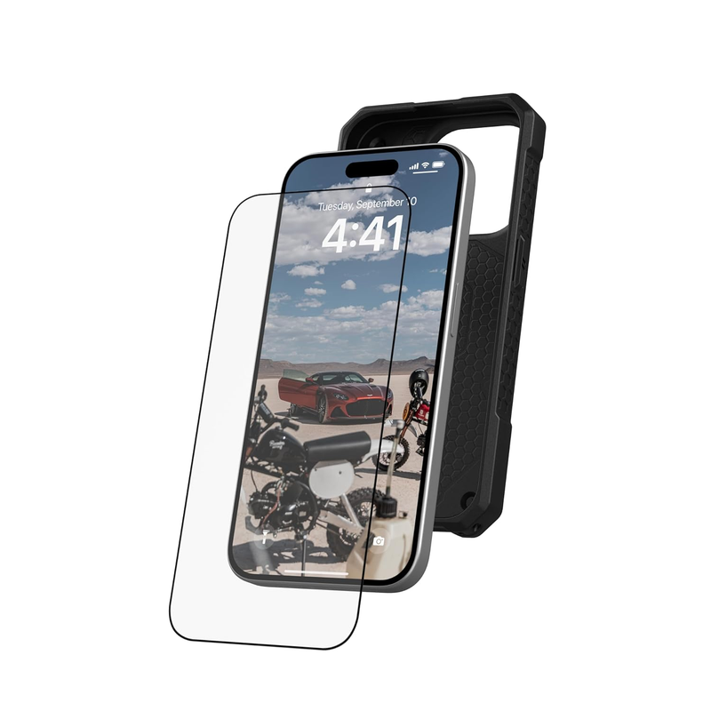 UAG Shield Plus Glass Screen Protector For iPhone 15 Pro