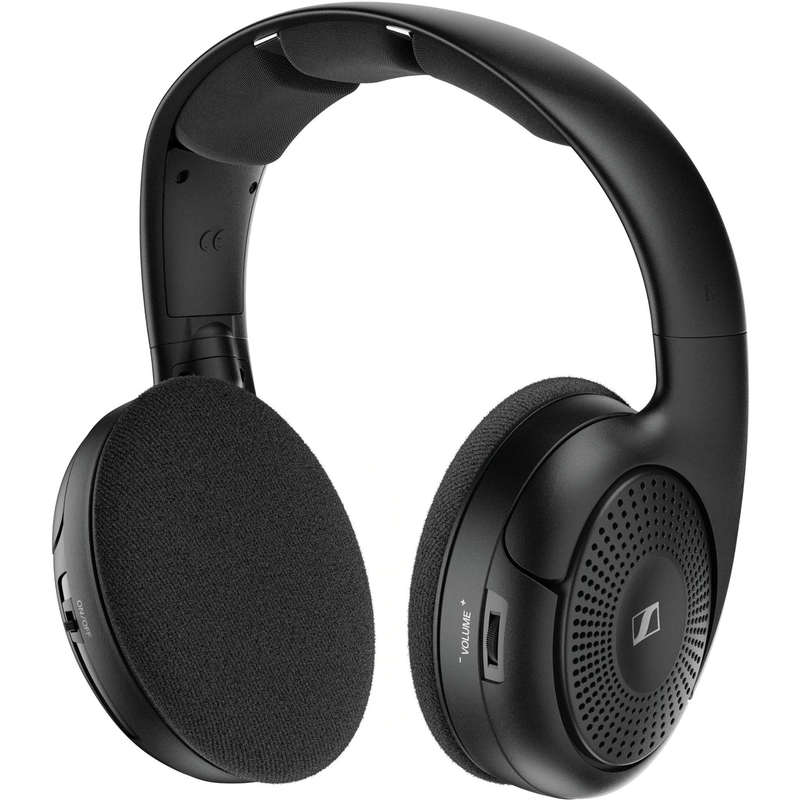 Sennheiser RS 120-W On-Ear Wireless Headphones - Black
