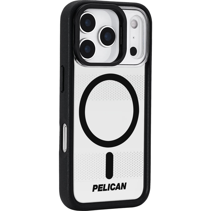 Pelican Protector MagSafe Case For Apple iPhone 17 Pro – Clear/Black