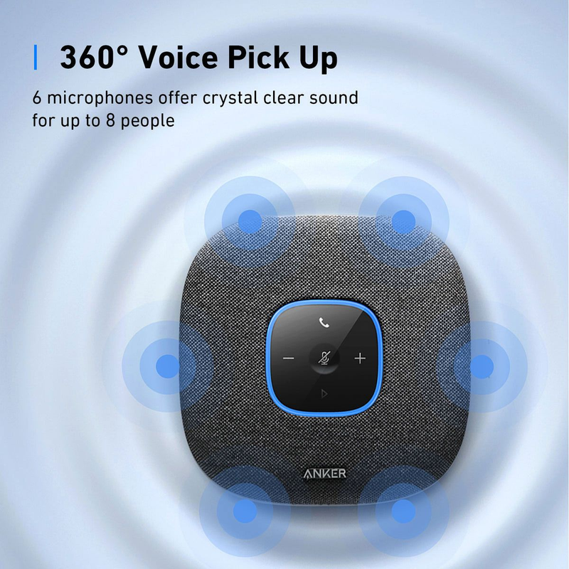 Anker Power Conference S3 Bluetooth Speaker - Grey