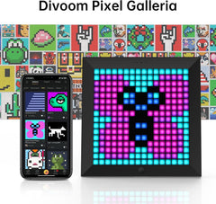 Divoom Pixoo 16x16 Pixel Art LED Display - Black