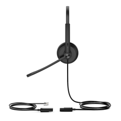 Yealink YHS34 Dual Wideband Noise-Cancelling Headset - Black