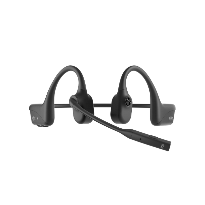 Shokz OpenComm 2 UC Stereo Bone Headset w/ USB-A Adapter - Black