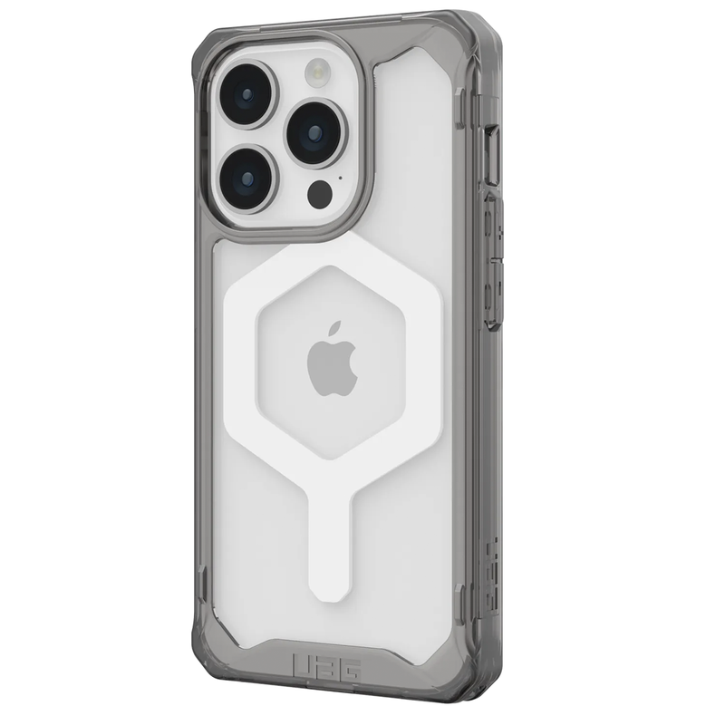 UAG Plyo Magsafe Case For iPhone 15 Pro Max - Ash/White