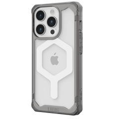 UAG Plyo Magsafe Case For iPhone 15 Pro Max - Ash/White
