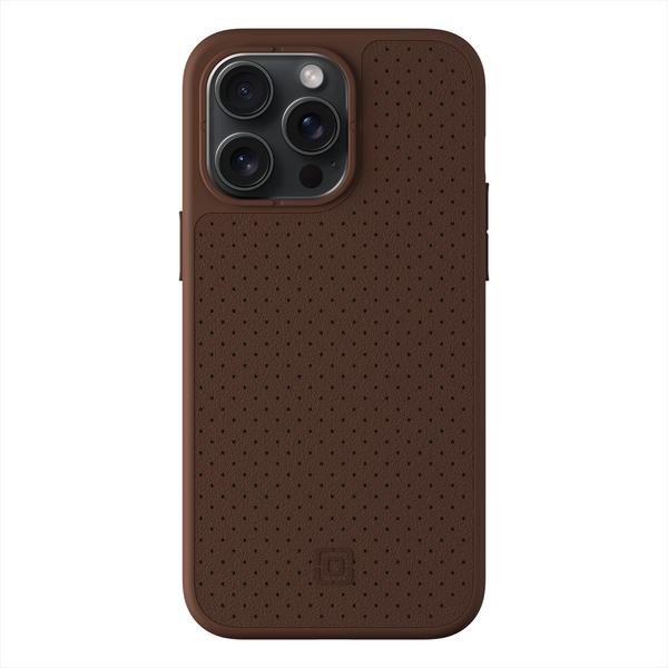 Incipio cru. Jumba Case For iPhone 15 Pro Max - Brown Faux