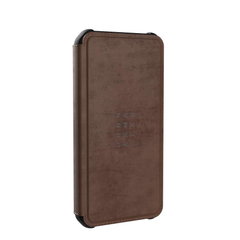 UAG Metropolis Case For iPhone 12/12 Pro - LTHR ARMR Brown