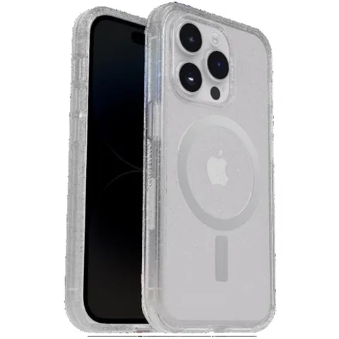 OtterBox Symmetry + Case For iPhone 15 - Stardust Clear