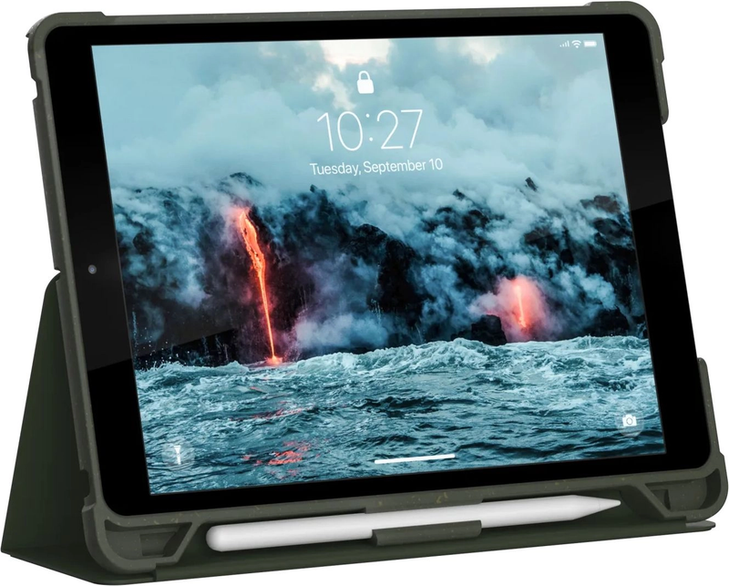 UAG Biodegradable Outback Case For Apple iPad 10.2" - Olive