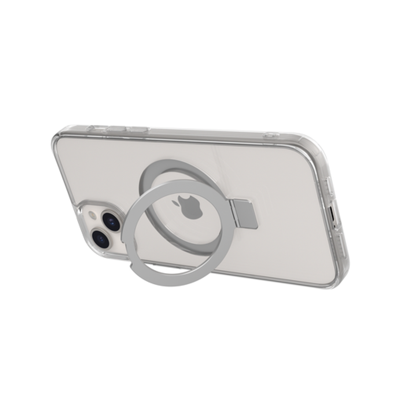 SwitchEasy MagStand M MagSafe Grip Case For iPhone 15 Plus - Clear