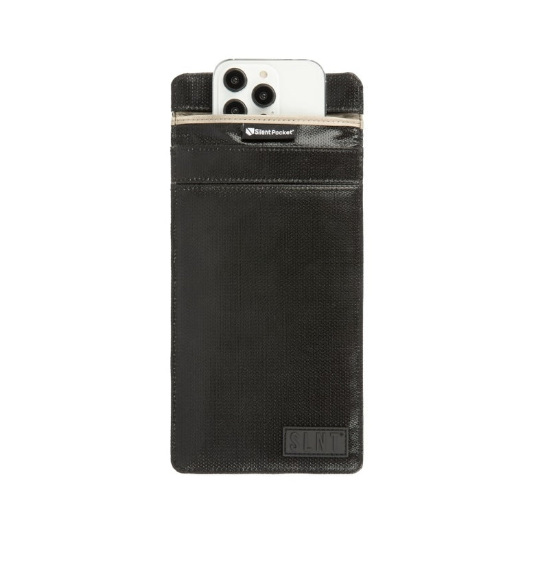 SLNT Faraday Phone Sleeve Medium Fire - Black