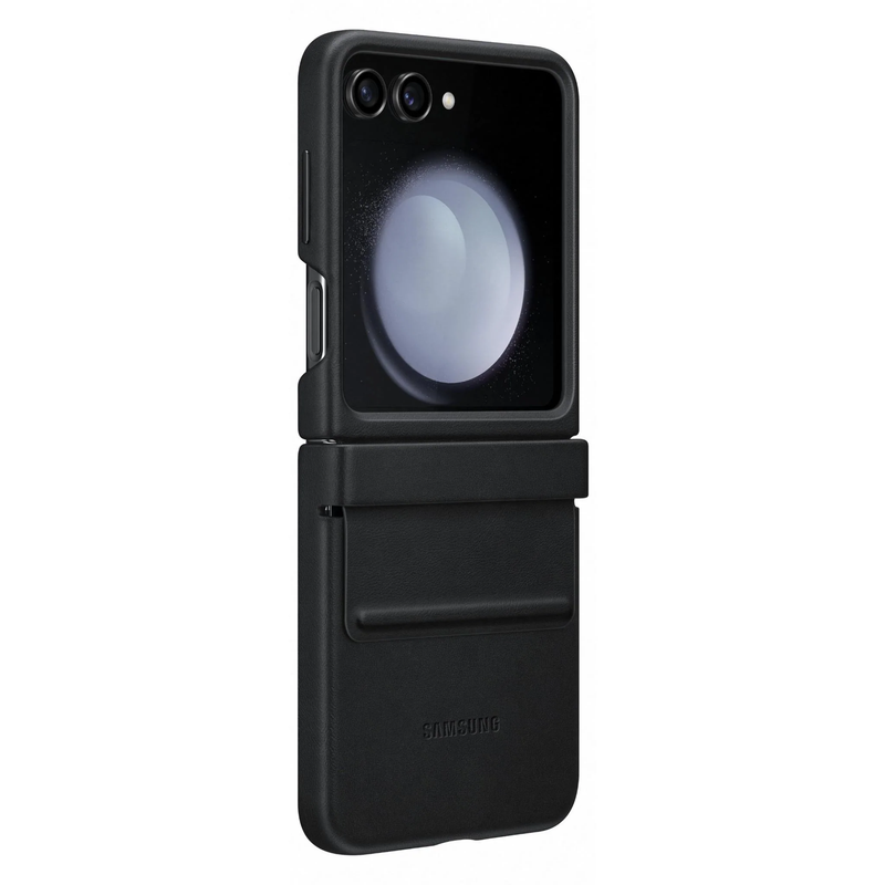 Samsung Flap ECO-Leather Case for Galaxy Flip5 - Black