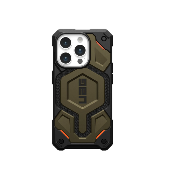 UAG Monarch Pro Case For iPhone 15 Pro - Kevlar Green