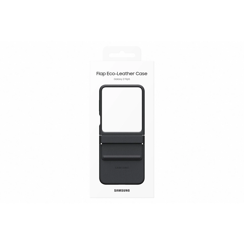 Samsung Flap ECO-Leather Case for Galaxy Flip5 - Black