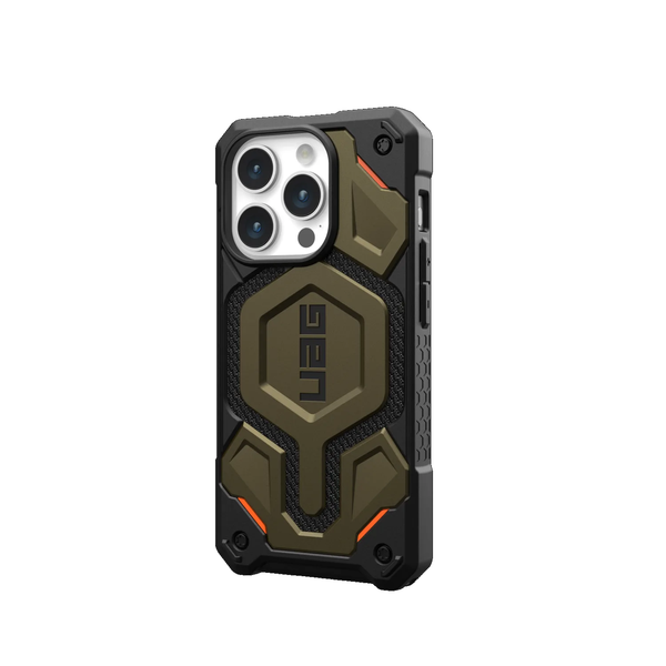 UAG Monarch Pro Case For iPhone 15 Pro - Kevlar Green