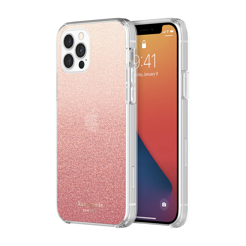 KSNY Hardshell Case For Apple iPhone 12/12 Pro - Glitter Ombre