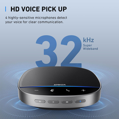 Anker Power Conference S500 Bluetooth Speaker - Grey