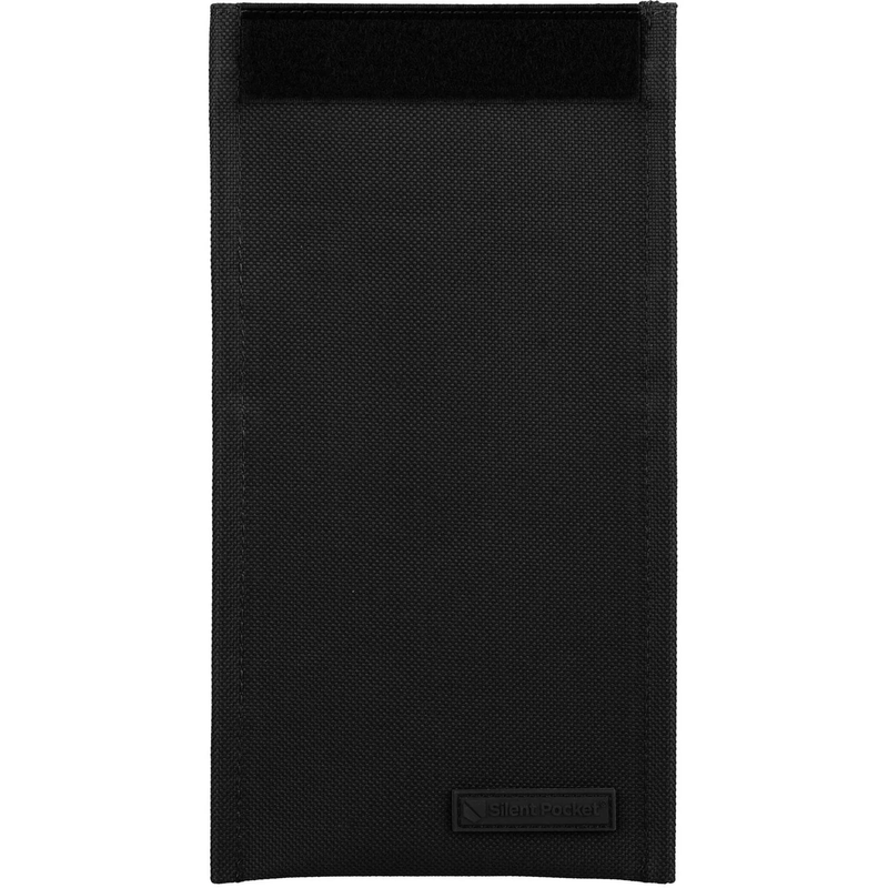 SLNT Utility Faraday RFID Blocking Phone Bag Small - Black