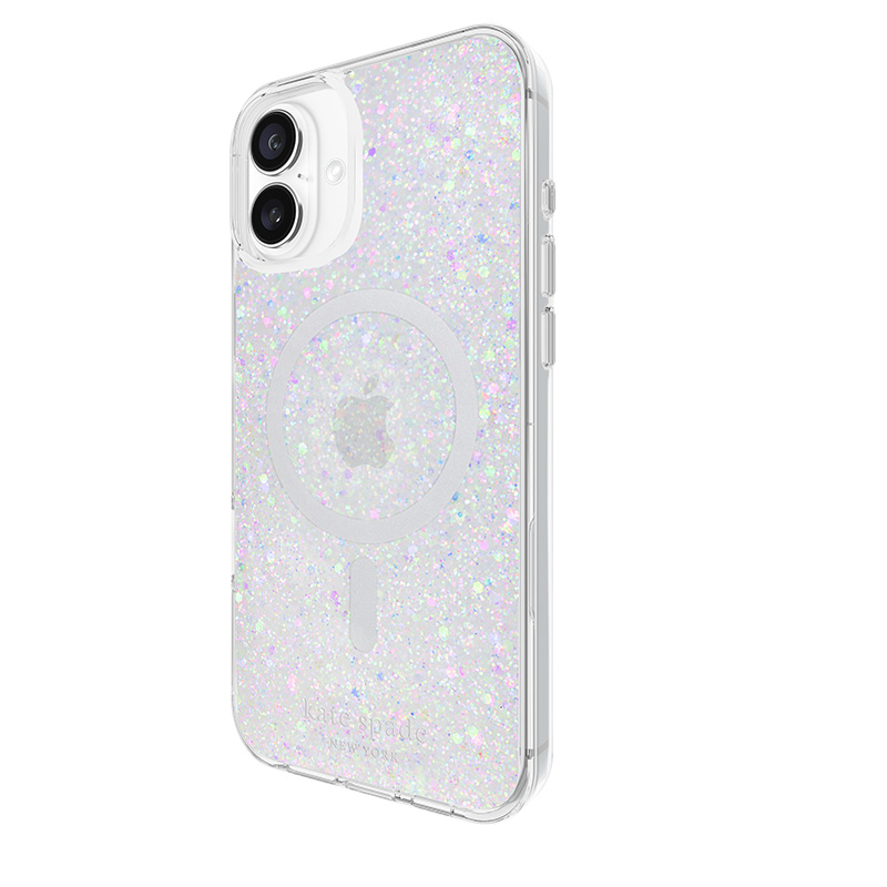 Kate Spade MagSafe Case For iPhone16 Plus - Chunky Glitter