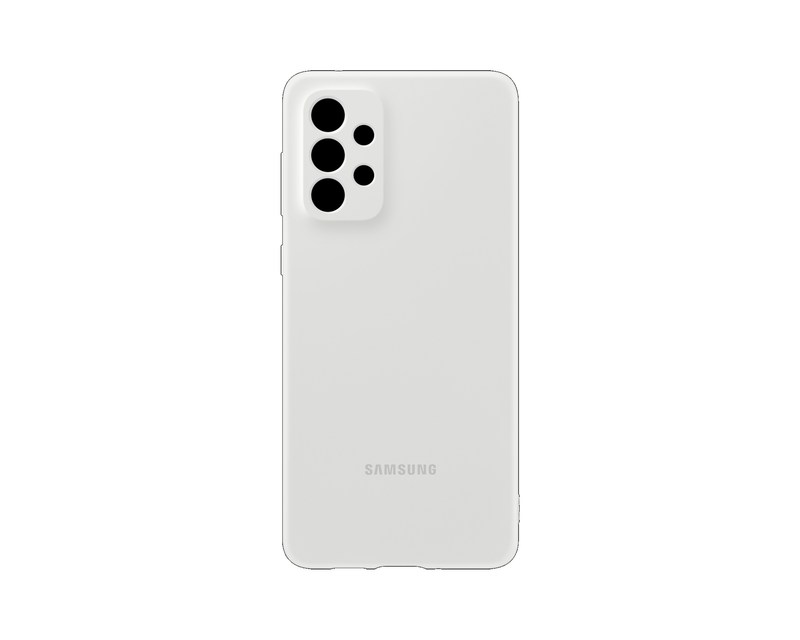 Samsung Silicon Cover For Samsung Galaxy A73 5G - White