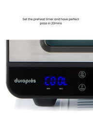 Durapres Slice Master Electric Pizza Oven DPZ800 - Black