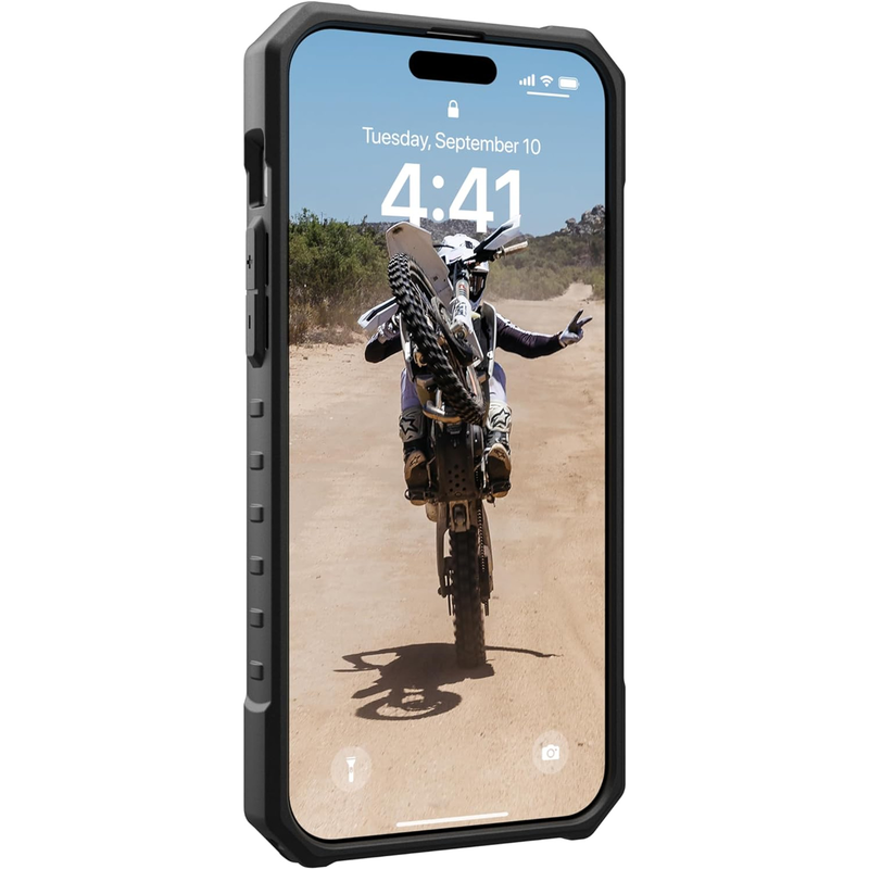 UAG Pathfinder SE MagSafe Case For iPhone 15 Pro Max - Geo Camo