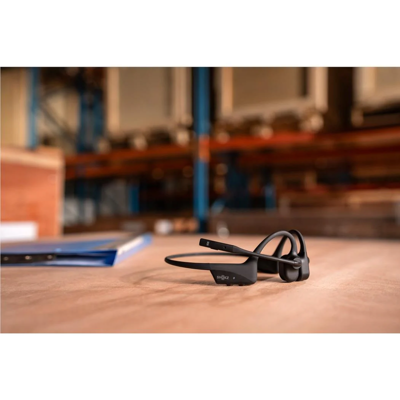 Shokz OpenComm 2 Stereo Bone Conduction Bluetooth Headset - Black