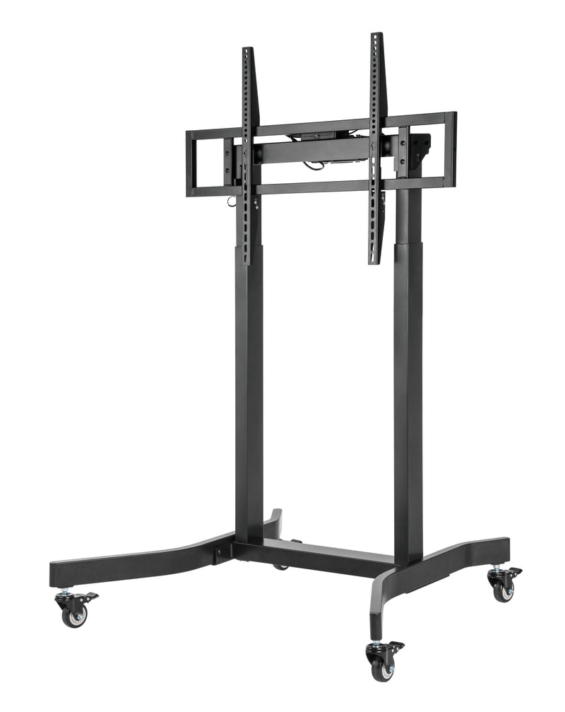 Brateck Standard Motorized TV Cart 55"-100" Up to 120kg - Matte Black