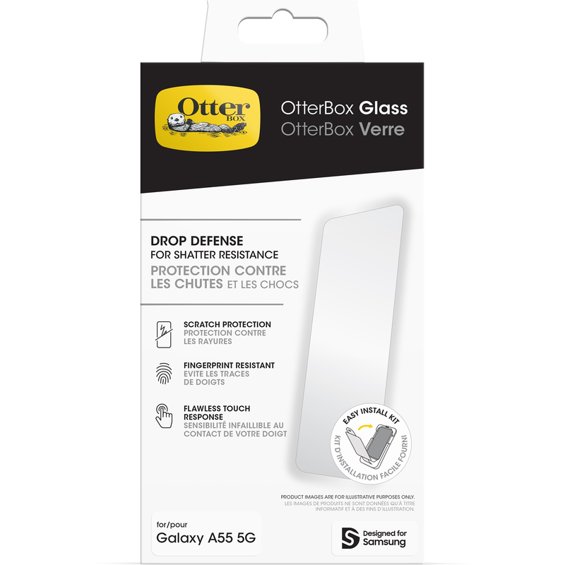 OtterBox Screen Protector For Samsung Galaxy A55 5G 6.6" - Clear