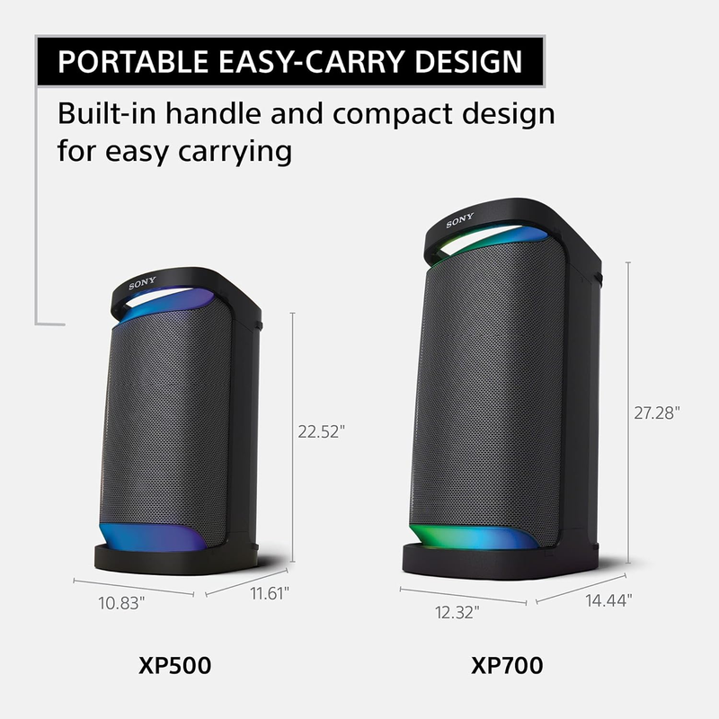 Sony SRS-XP500 X-Series Portable Party Speaker - Black
