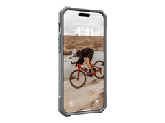 UAG Essential Armor Magsafe Case For iPhone 15 Pro Max - Silver