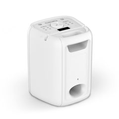 BlueAnt X5 Portable 60W Party Bluetooth Karaoke Speaker - White