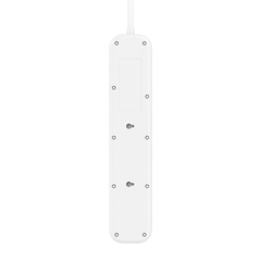 Belkin SurgePro 4-Outlet Surge Protector w/ Dual USB-C 30W - White