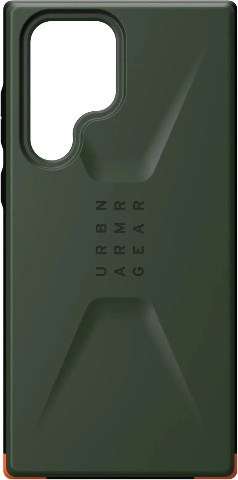 UAG Civilian Case For Samsung Galaxy S22 Ultra - Olive