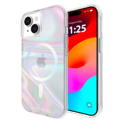 Case-Mate Soap Bubble MagSafe Case For iPhone 15 - Iridescent