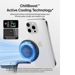 Belkin UltraCharge Pro 3-in-1 Magnetic Qi2 25W Charging Dock - Charcoal