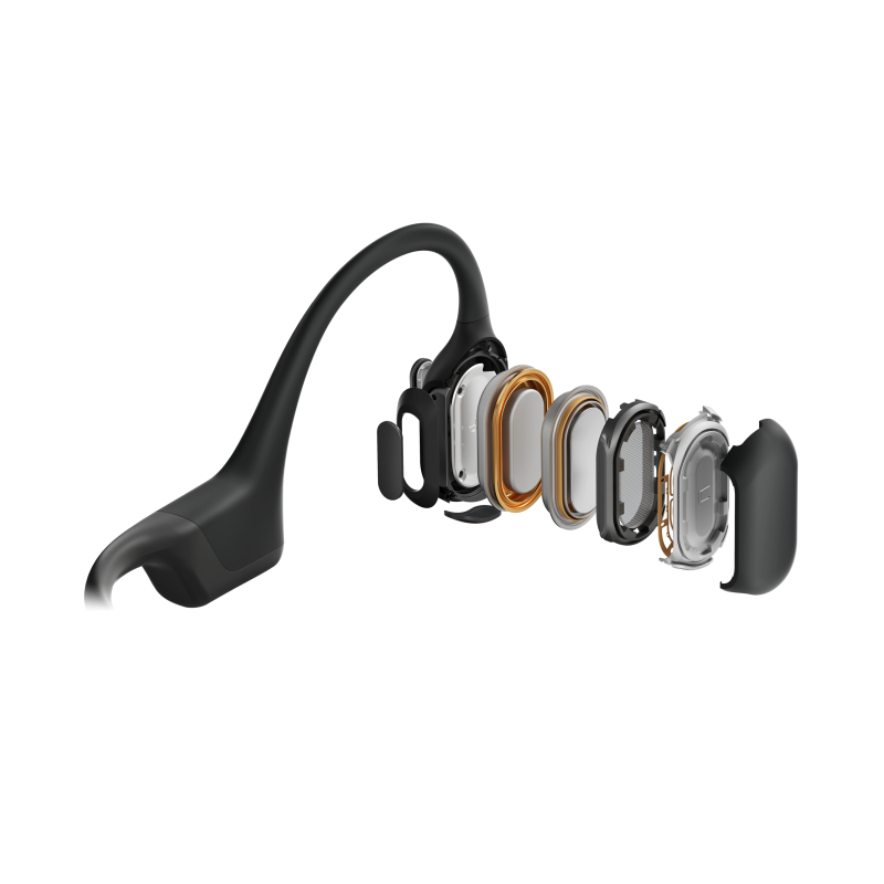 Shokz OpenRun Pro Bone Conduction Sports Headphones - Black