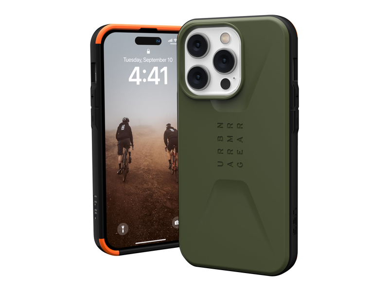 UAG Civilian Case For iPhone 14 Pro - Olive
