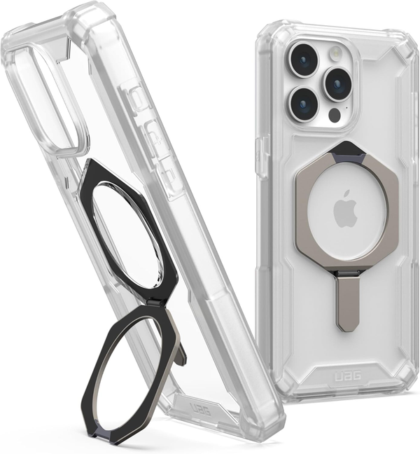 UAG Plyo XTE Case For iPhone 16 Pro - Clear/Titanium