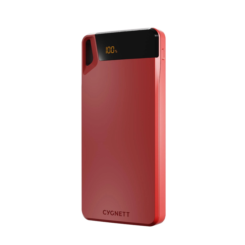 Cygnett ChargeUp Boost 4 10000mAh Power Bank - Red