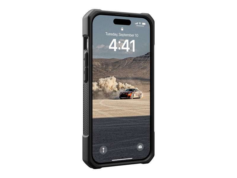 UAG Monarch Case For iPhone 15 Pro - Carbon Fiber